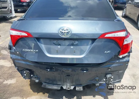 2016 Toyota Corolla Le z USA, uszkodzony, nr VIN 2T1BURHE9GC635574